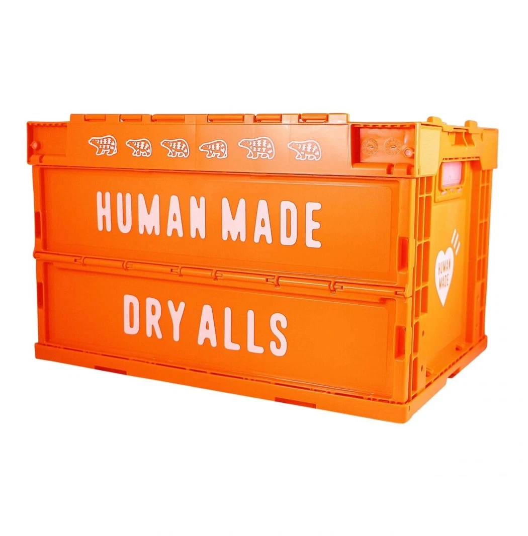 GENUINE Human Made Dry Alls 50L Orange NIGO Storage Crate