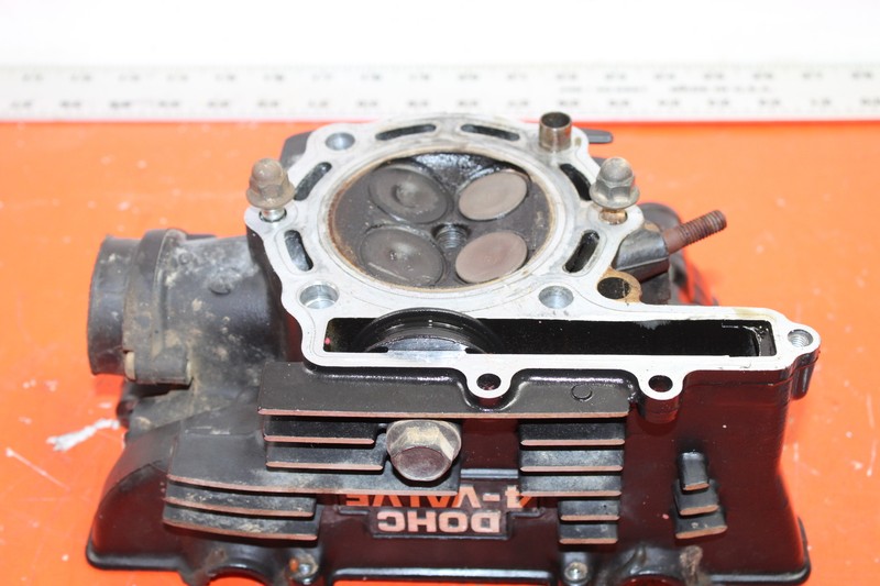 1998 87-04 KAWASAKI MOJAVE 250 CYLINDER HEAD W VALVES & CAMSHAFT