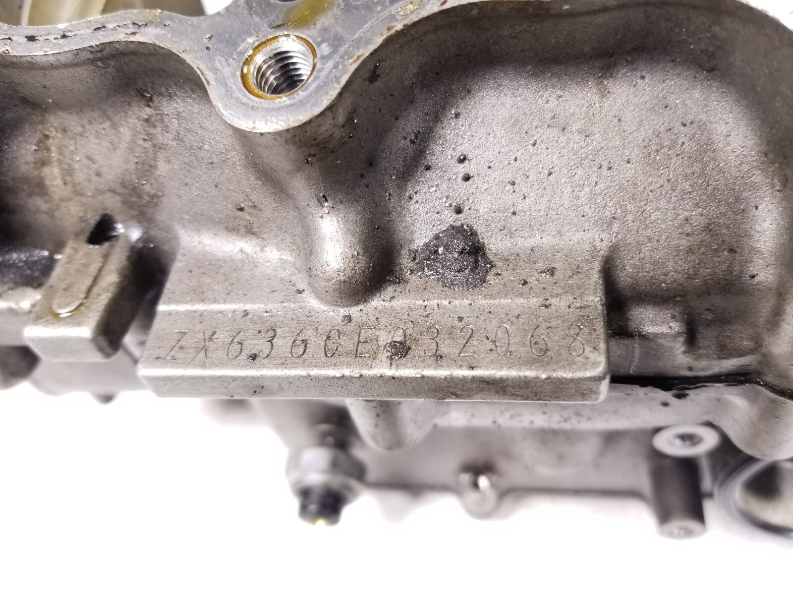 05 06 Kawasaki ZX6R ZX 636 Engine Motor Crankcase Block Free