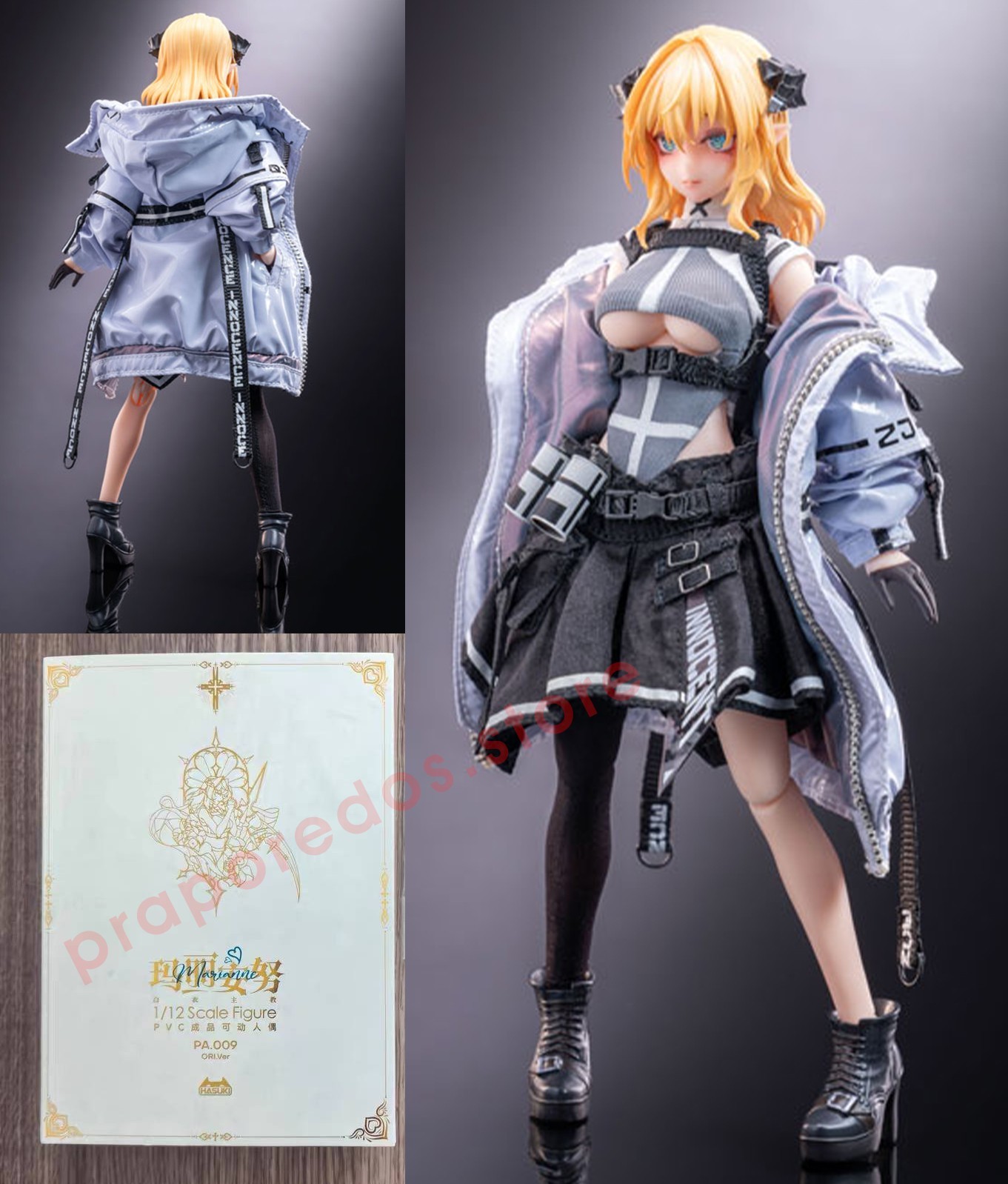 EXCLUSIVE][STOCK] HASUKI PA009 White Bishop Marianne WF2025 1/12