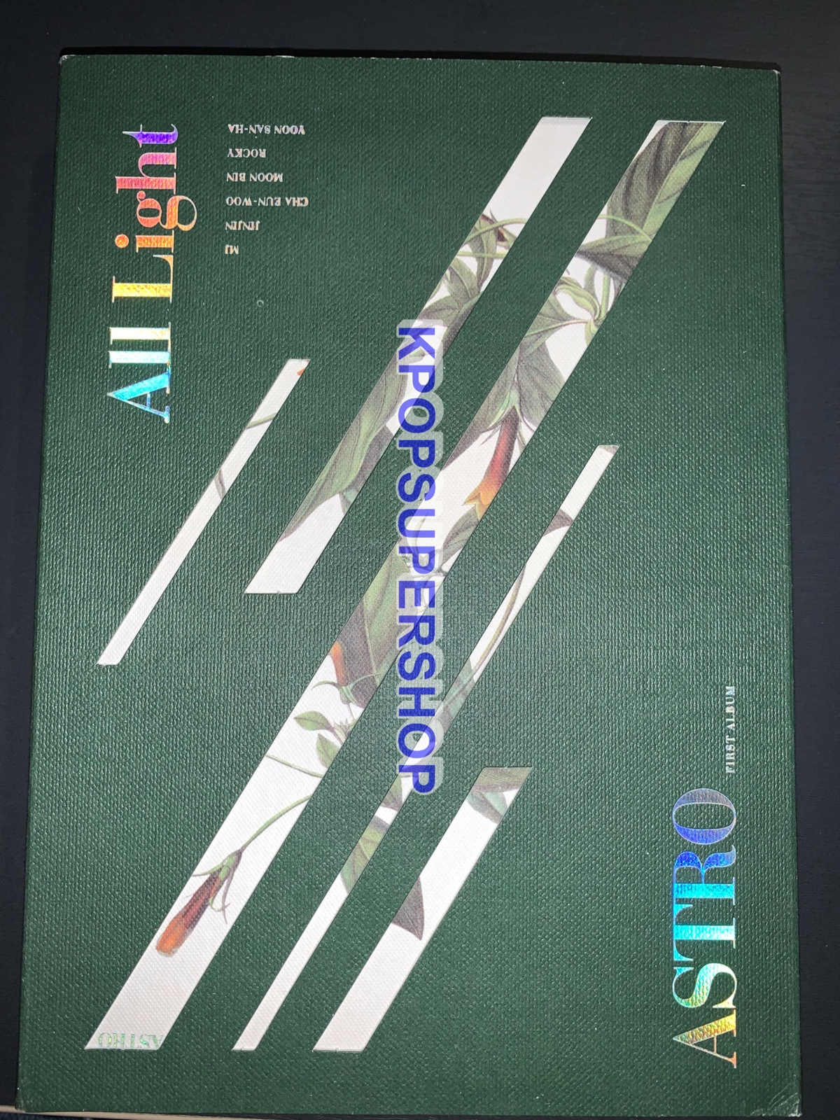 Astro The First Album All Light CD Book Good 1st Rocky Sanha