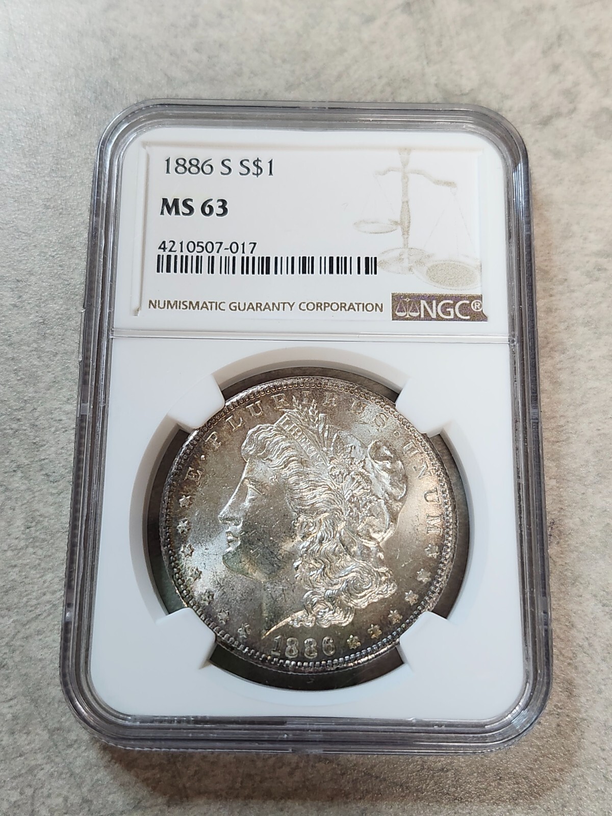 1886-S/S Morgan Dollar - VAM-2 Top 100 - MS63 - NGC - Luster | eBay
