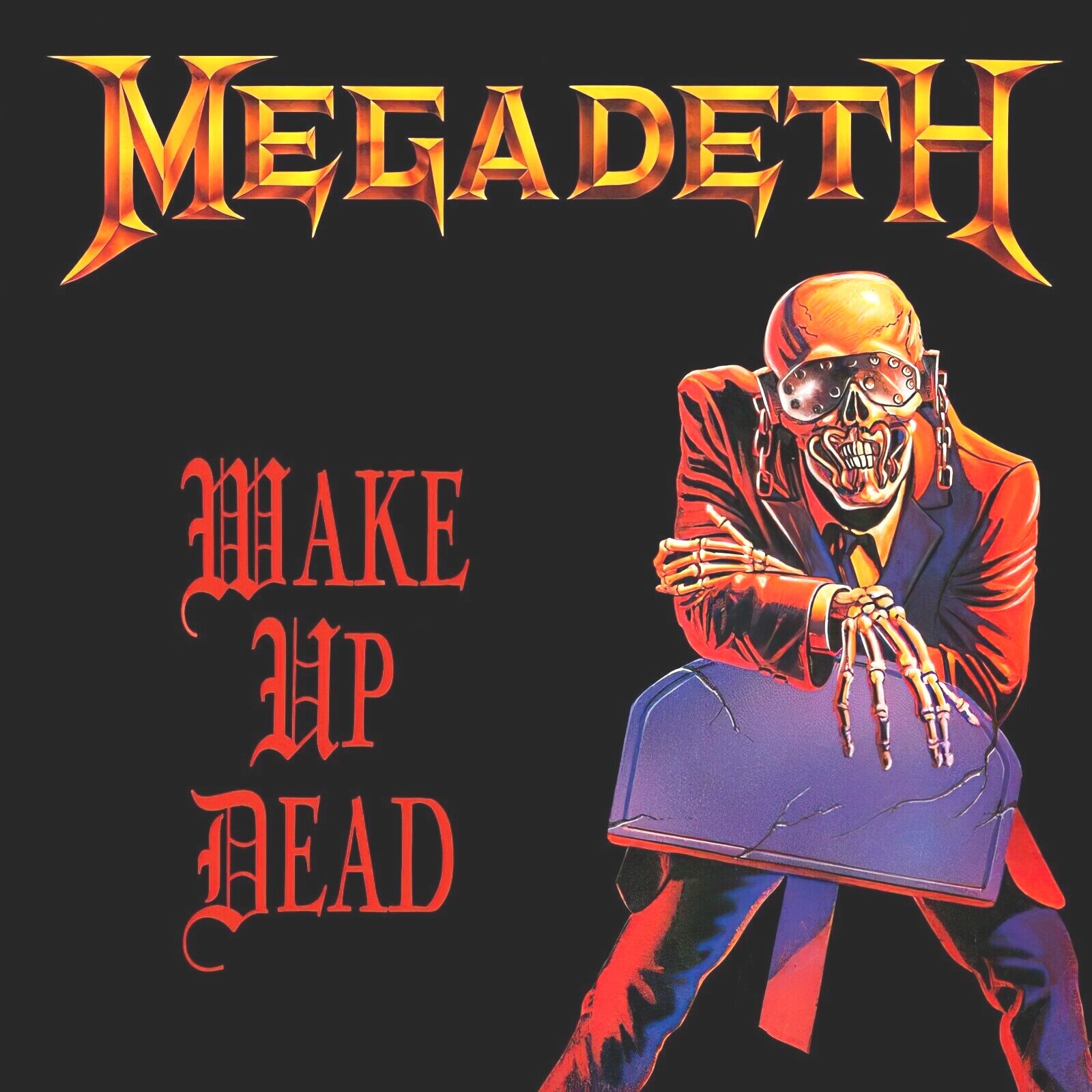 Megadeth Wake Up Dead SINGLE 12x12 Album Cover Replica Poster