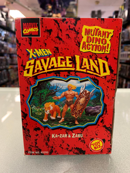 Ka-Zar & Zabu (Vintage X-Men Savage Land, Toybiz) Sealed | eBay