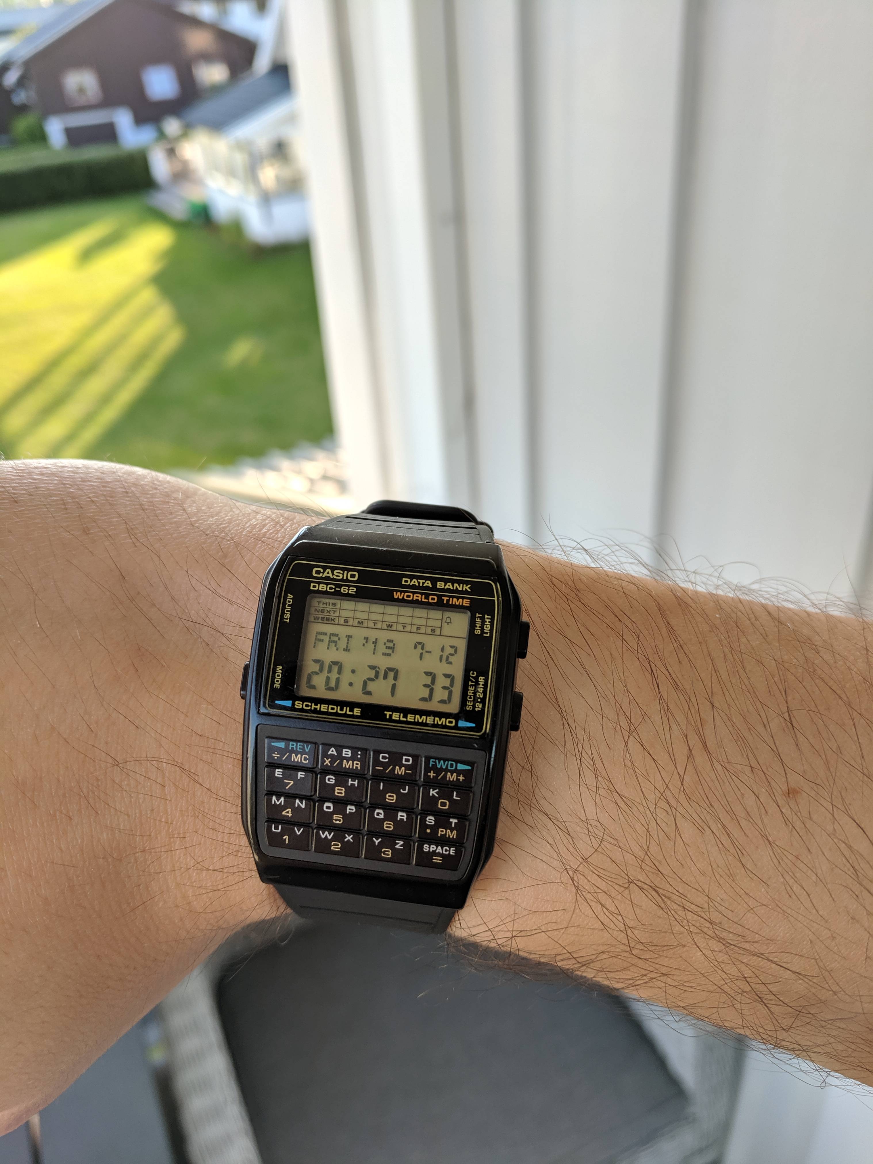 Casio DBC-62] ついに子供の頃からの憧れの時計を買った！ : r/Watches