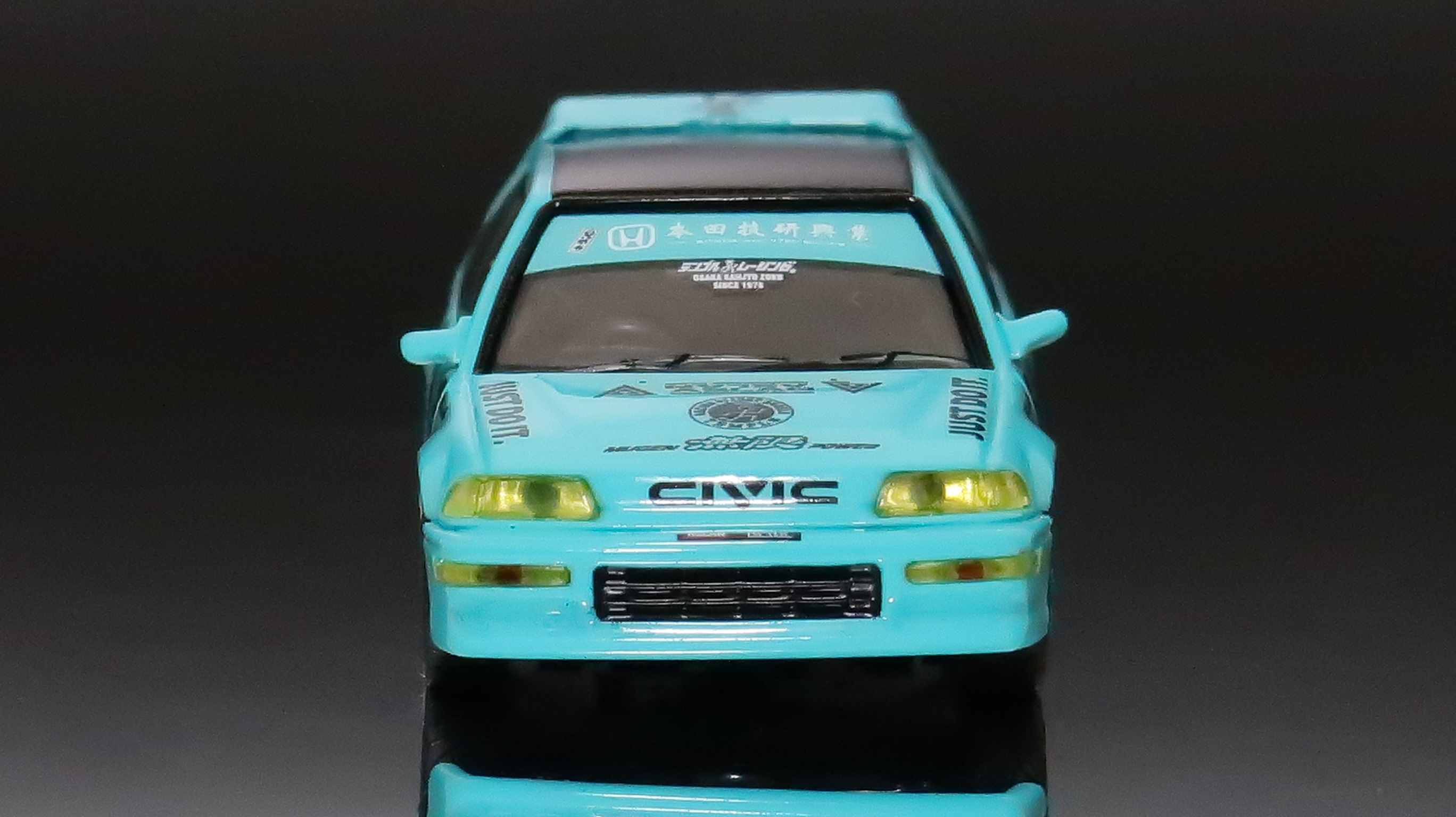 モデルインプレッション】 INNO Models 1/64 Honda Civic K-ASLAN EF9