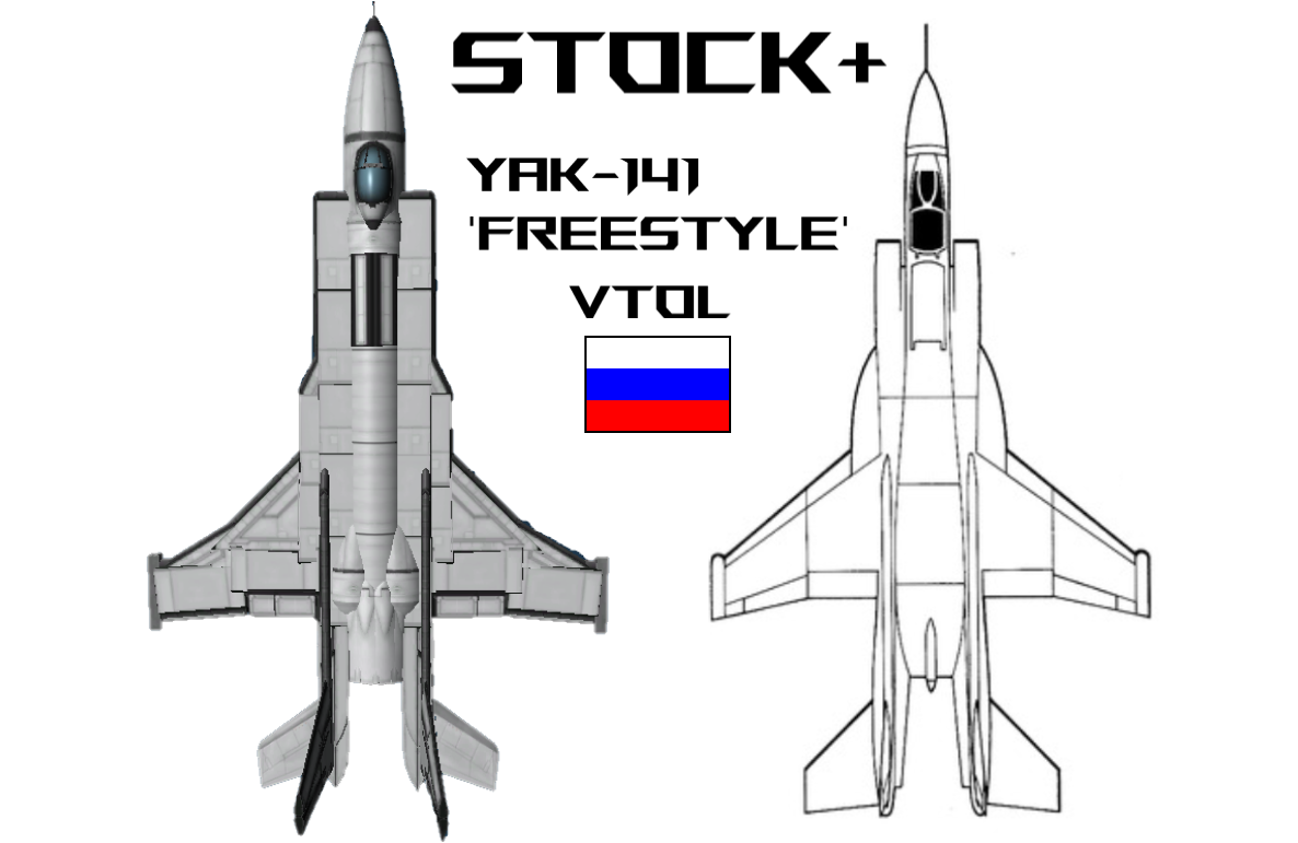 KerbalX - Yak-141 Freestyle Stock