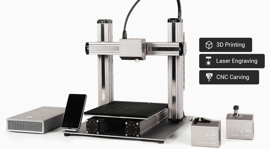 一台三役の3Dプリンター！Snapmaker2.0をクラウドファンディングで