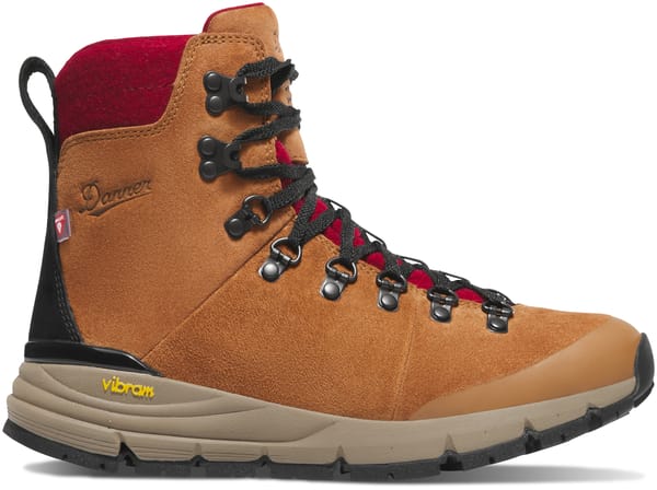 Danner - Arctic 600 Side-Zip Brown/Red Felt 200G