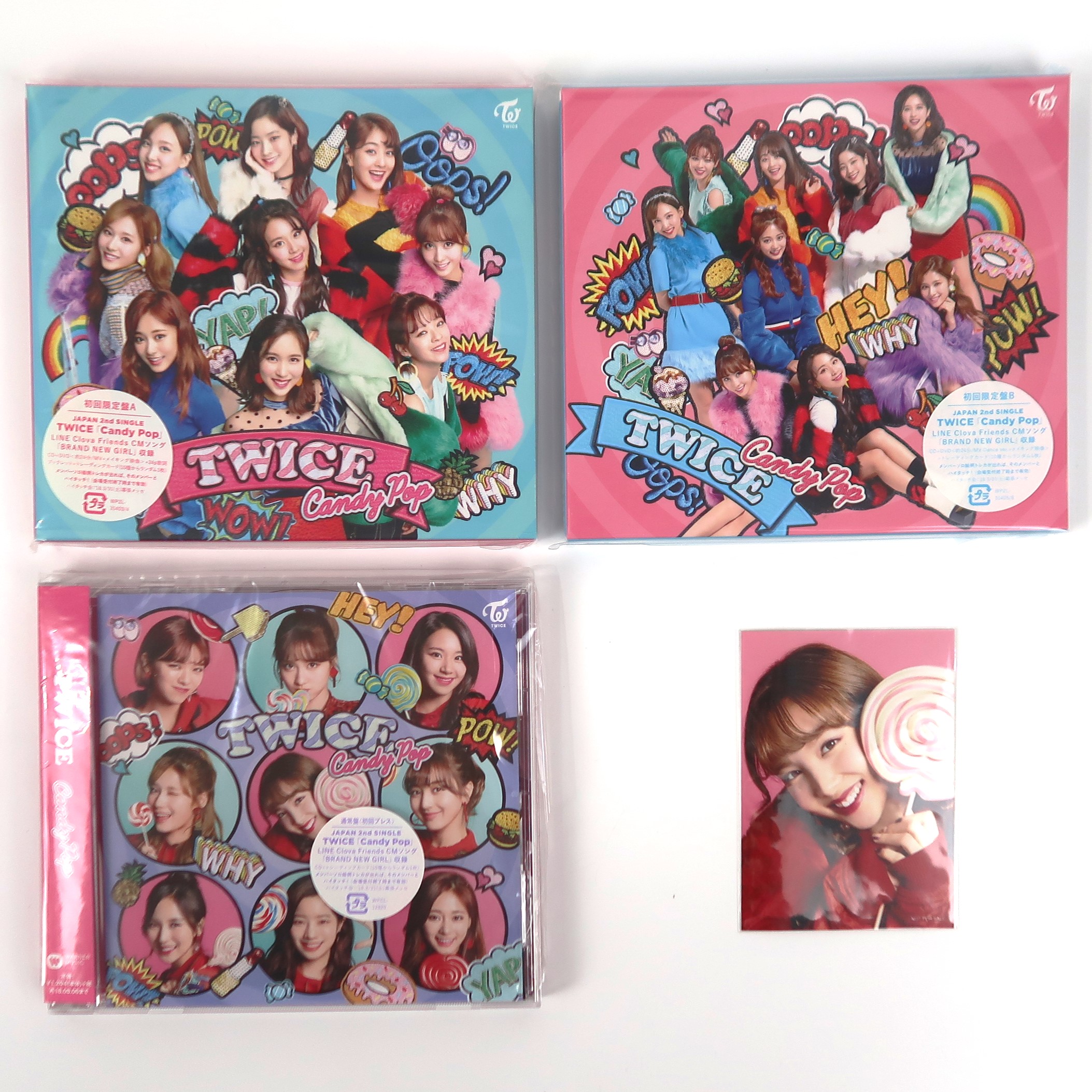 ➀ 未開封 TWICE Celebrate ソロジャケ 8種 まとめ売り TWICE OFFICIAL