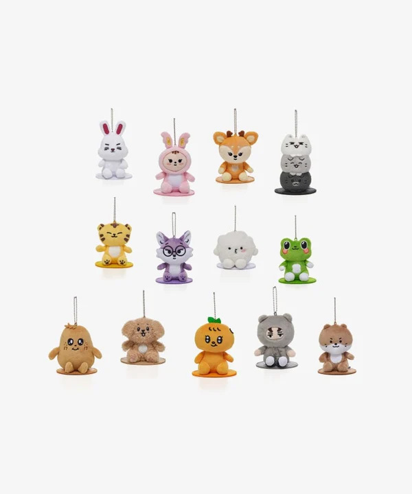 SEVENTEEN – MINITEEN OFFICIAL MD MAGNET PLUSH KEYRING (TAMTAM