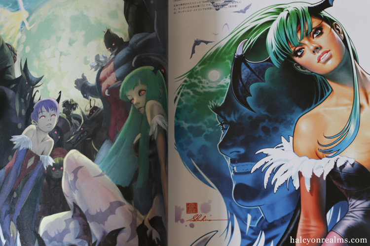 Vampire Artworks - Capcom Games Art Book Review - Halcyon Realms