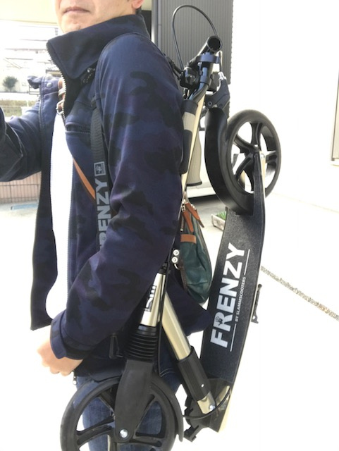 キックスクーターFR205HBを使ってみた - ひで爺の囲炉裏日記ひで爺の