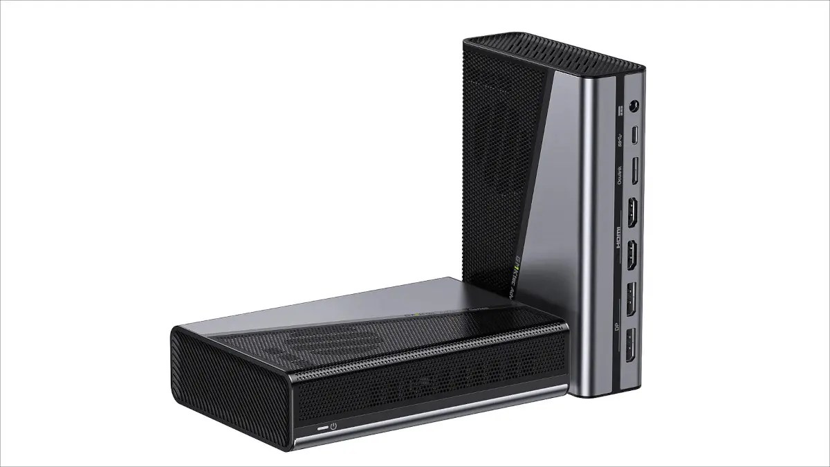 GMKtec AD-GP1 － Radeon RX 7600M XT搭載のGPU Box（eGPU）、6万円台