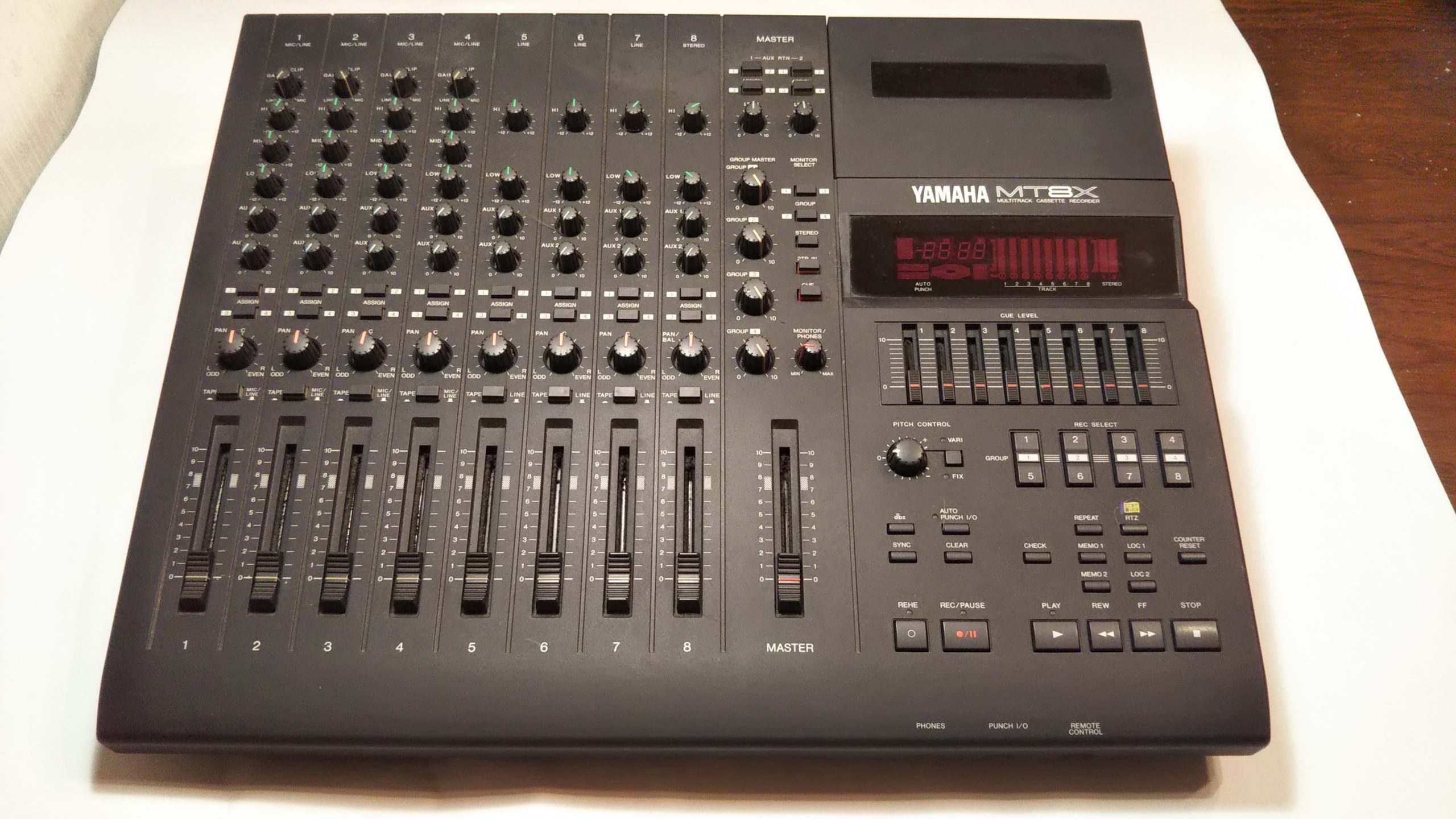 往年の名器！？ヤマハMT8X(マルチカセットレコーダー)について – 竹三
