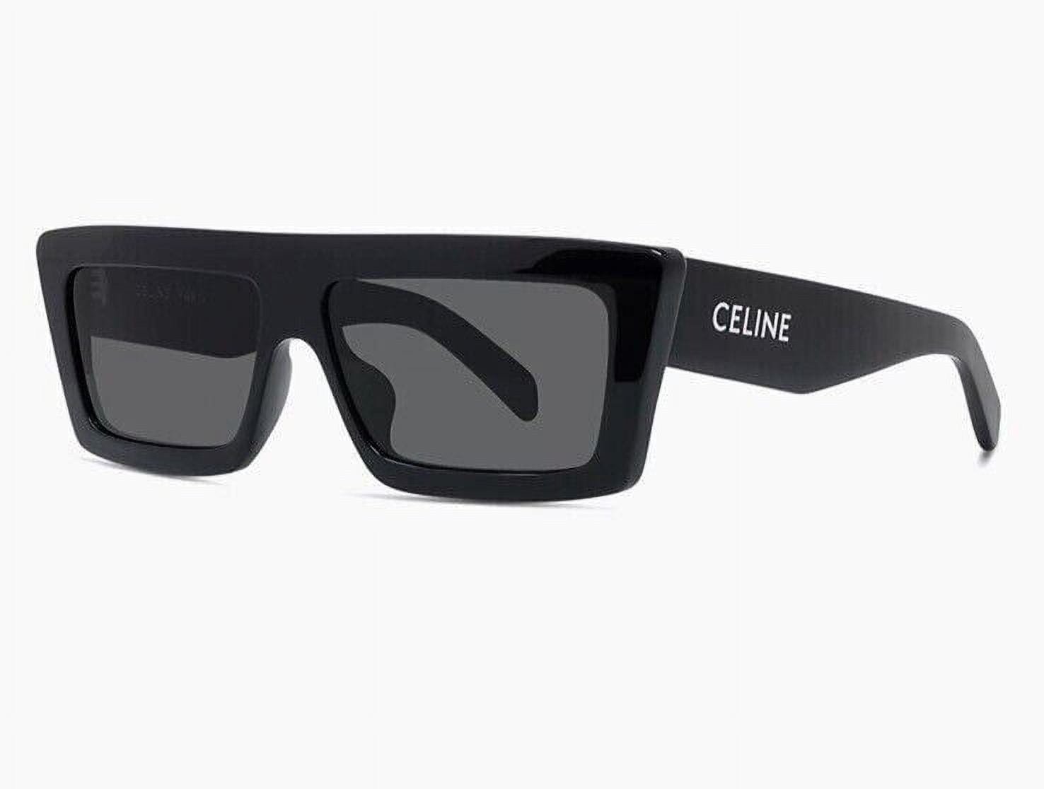 Celine Rectangular Women Sunglasses, CL40214U 01A, Black Frame