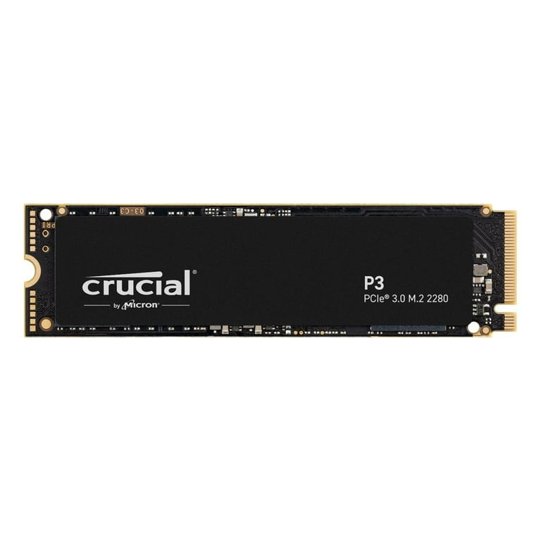 Crucial P3 1TB Internal Solid State Drive, PCIe 3.0 NVMe M.2 SSD