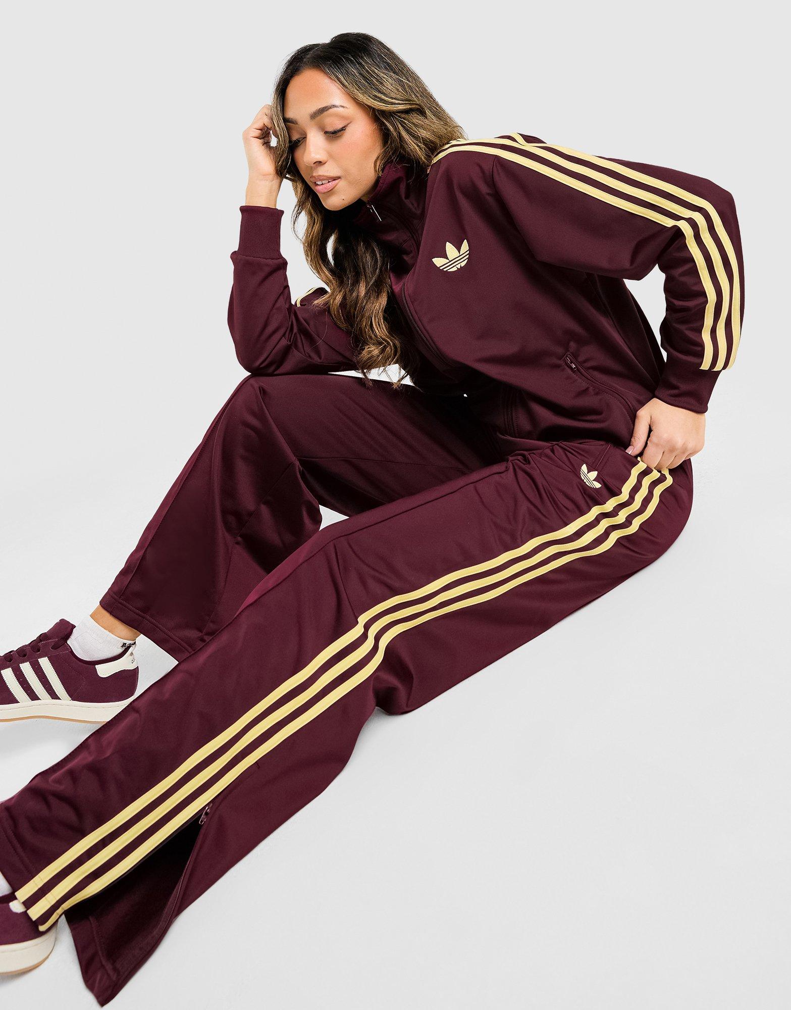 Red adidas Originals Oversized Firebird Track Pants - JD Sports Global