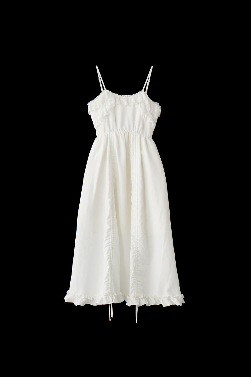 lace drawstring onepiece – idem