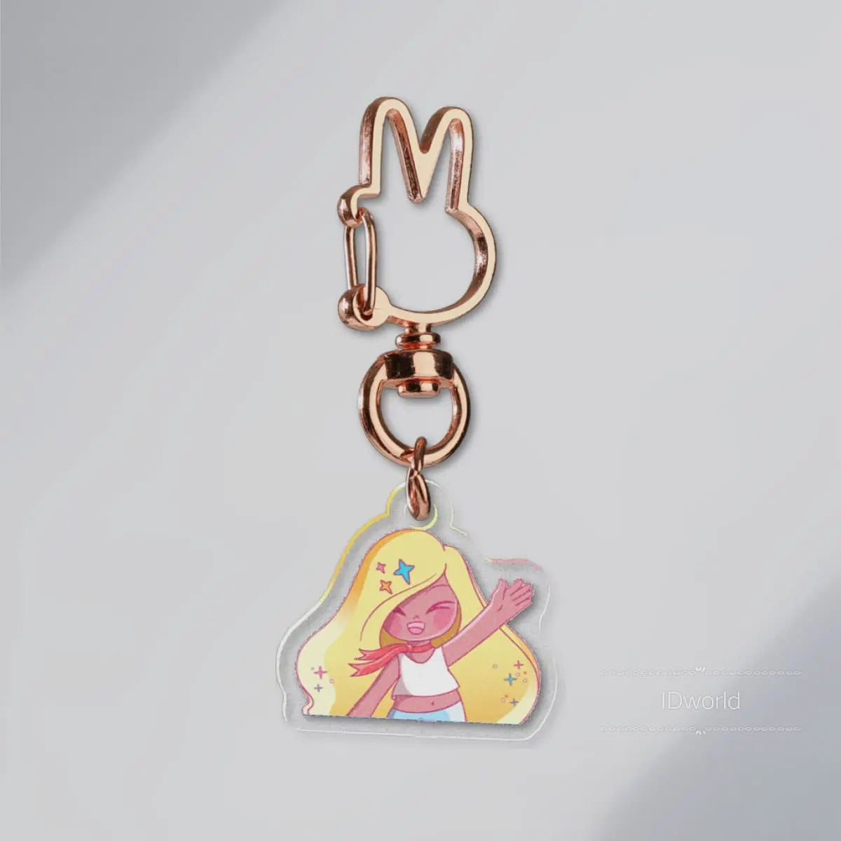 ラメアクリルキーホルダー - idworld