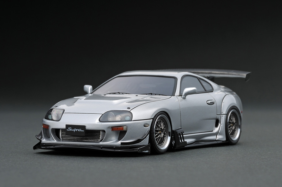 IG1428 1/43 Toyota Supra (JZA80) RZ Silver | LINE UP | [公式