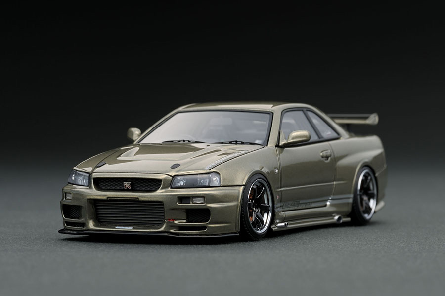 IG1481 1/43 TOP SECRET GT-R (BNR34) Millennium Jade | LINE UP