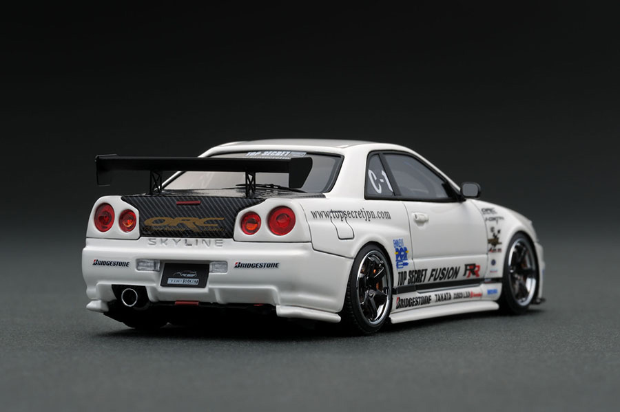 IG1483 1/43 TOP SECRET GT-R (BNR34) White | LINE UP | [公式
