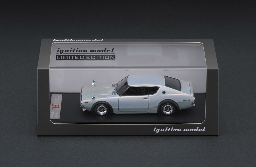 IG1655 1/43 Nissan Skyline 2000 GT-R (KPGC110) Metallic White