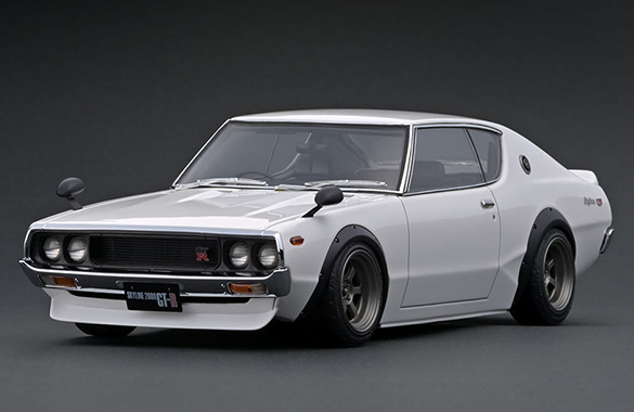 IG1844 1/18 Nissan Skyline 2000 GT-R (KPGC110) White | LINE UP