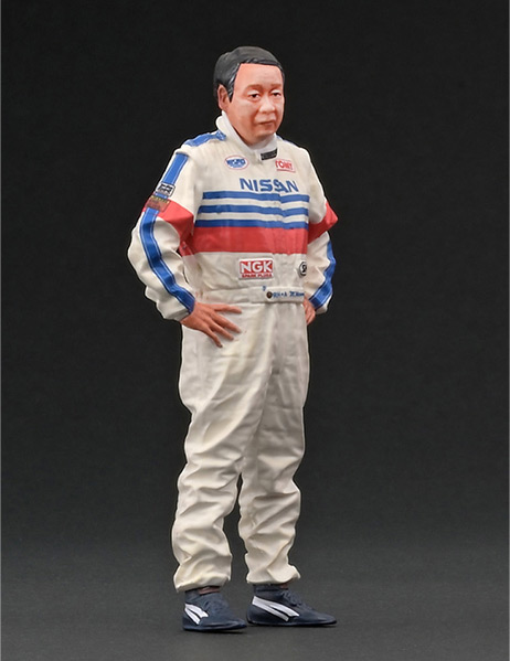 IG2778 1/18 UNISIA JECS SKYLINE(#1) 1993 JTC With Mr. Hasemi