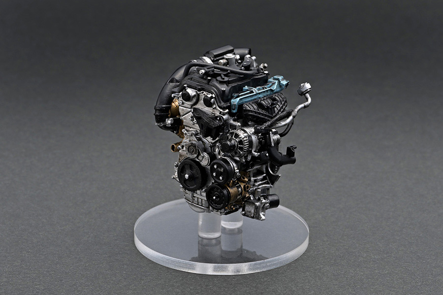 IG2904 1/18 PANDEM GR YARIS (4BA) Silver With Engine | LINE UP