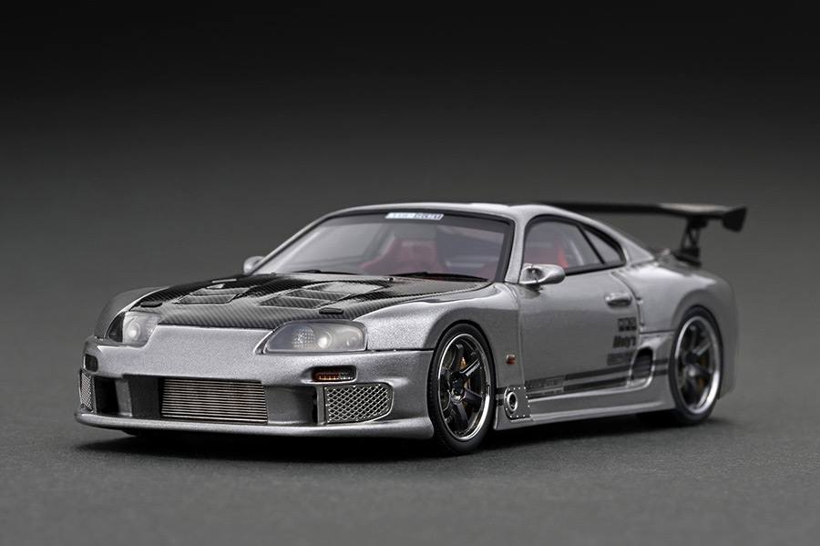 IG2952 1/43 TOP SECRET GT300 Supra (JZA80) Silver | LINE UP