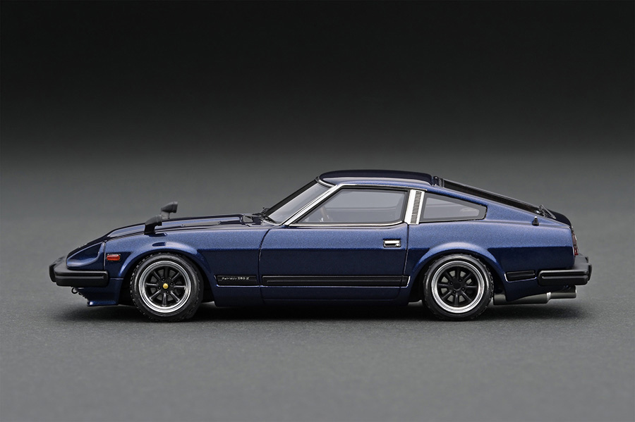 IG2287 1/43 Nissan Fairlady Z (S130) Blue Metallic With Engine
