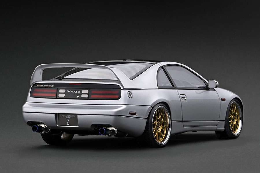 IG3422 1/18 Nissan Fairlady Z (Z32) 2by2 Silver | LINE UP | [公式