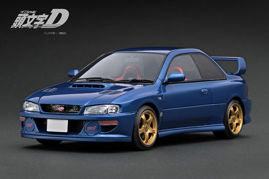 IG3539 1/18 INITIAL D SUBARU Impreza WRX type R STi Version V (GC8