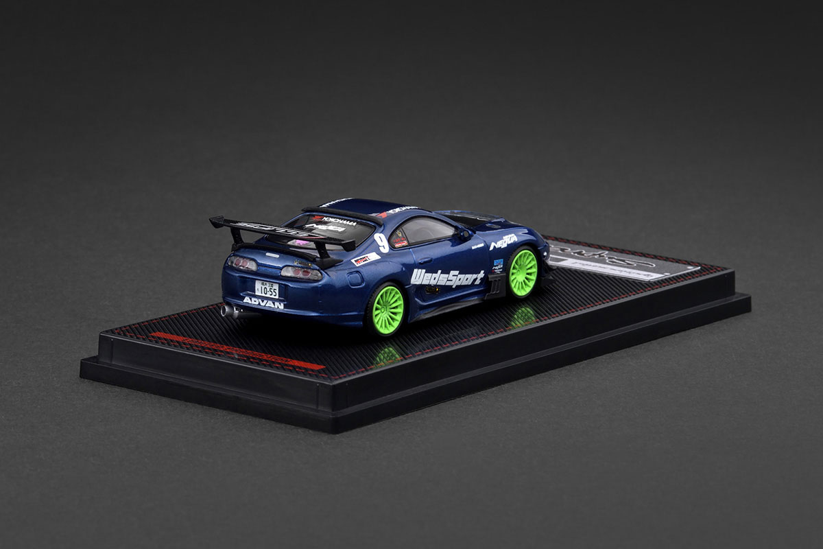 IG3843 1/64 Toyota Supra (JZA80) RZ Blue Metallic | LINE UP