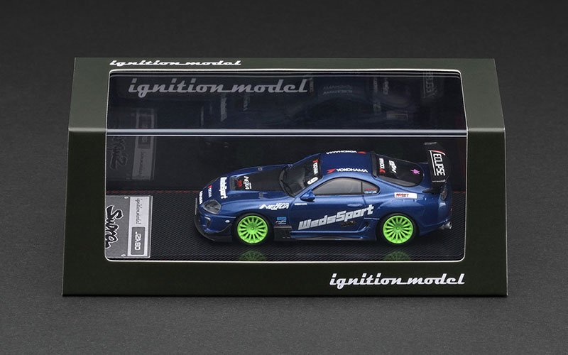 IG3843 1/64 Toyota Supra (JZA80) RZ Blue Metallic | LINE UP