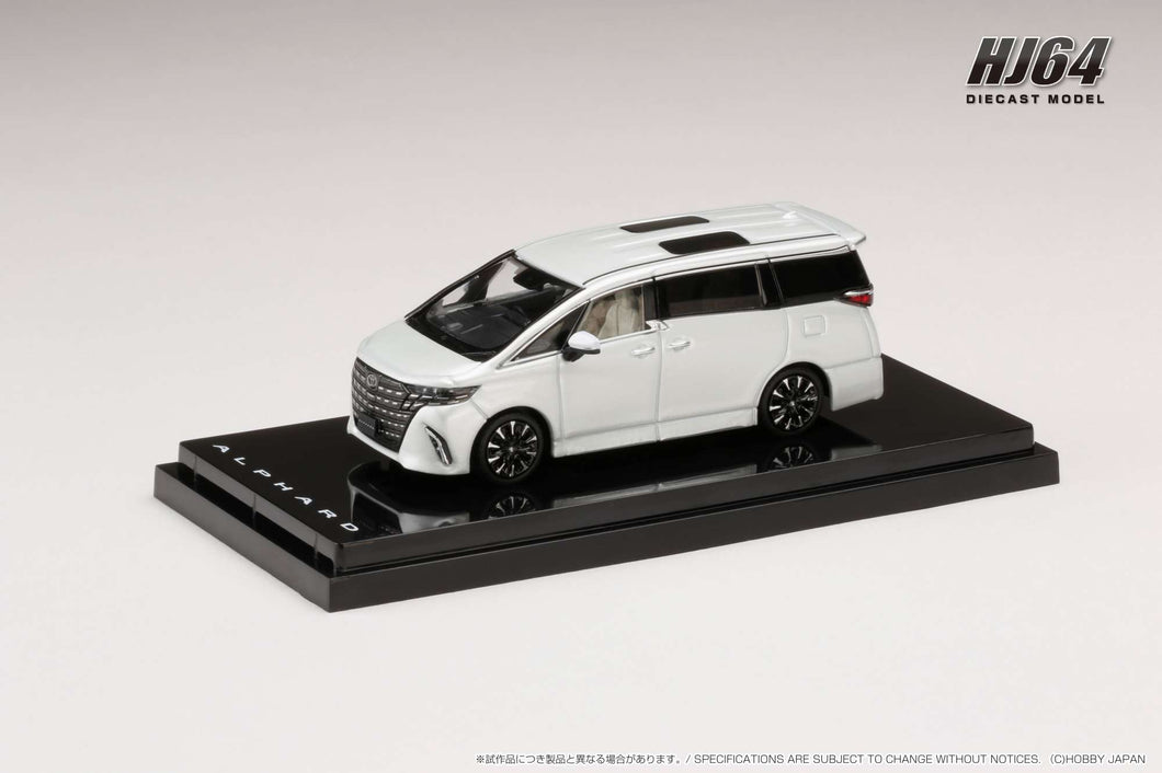 Hobby Japan HJ641078AW Toyota ALPHARD EXECUTIVE LOUNGE Platinum