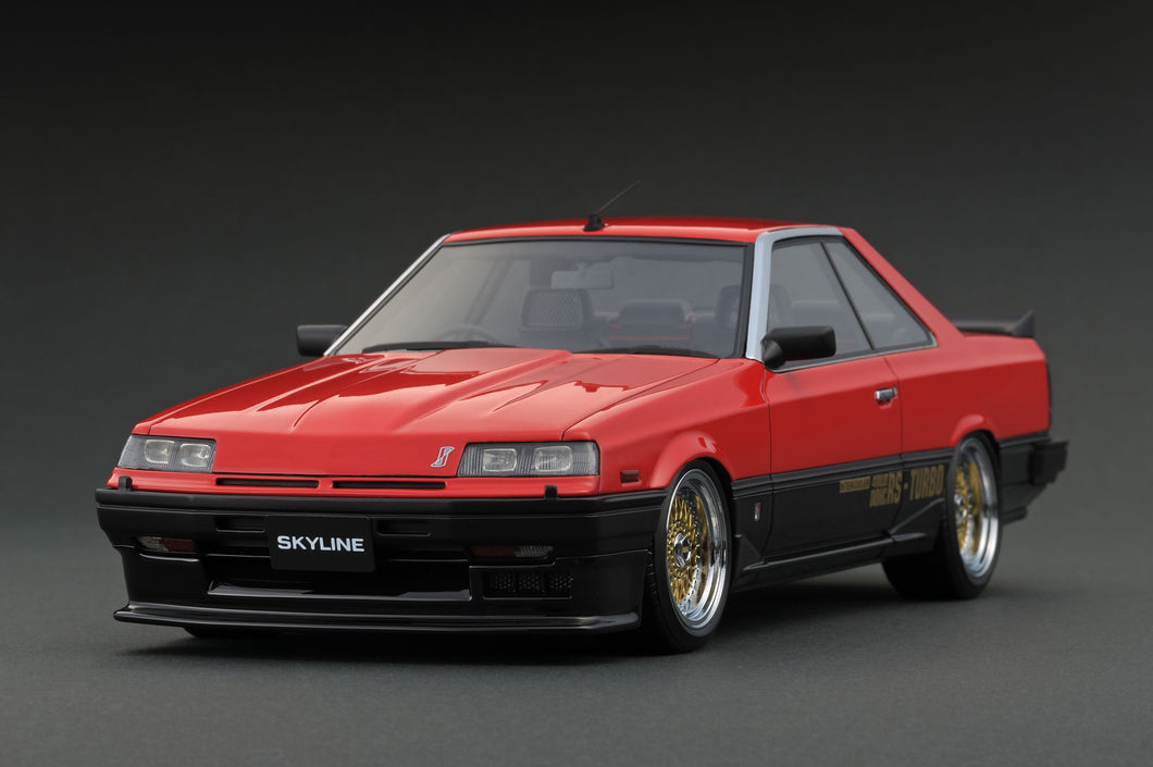 IG0988 Nissan Skyline 2000 RS-X Turbo-C (R30) Red – ignition model