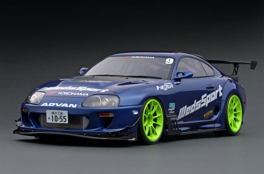 IG2105 Toyota Supra (JZA80) RZ ORIDO-STREET Ver. Blue – ignition model