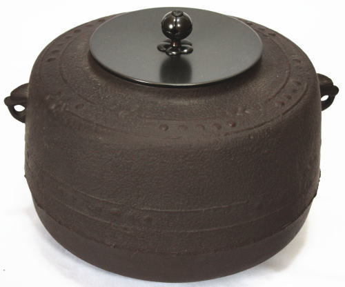 茶器/茶道具 風炉釜（風炉用釜）/置炉釜（置炉用釜）】 平釜 万代屋 畠