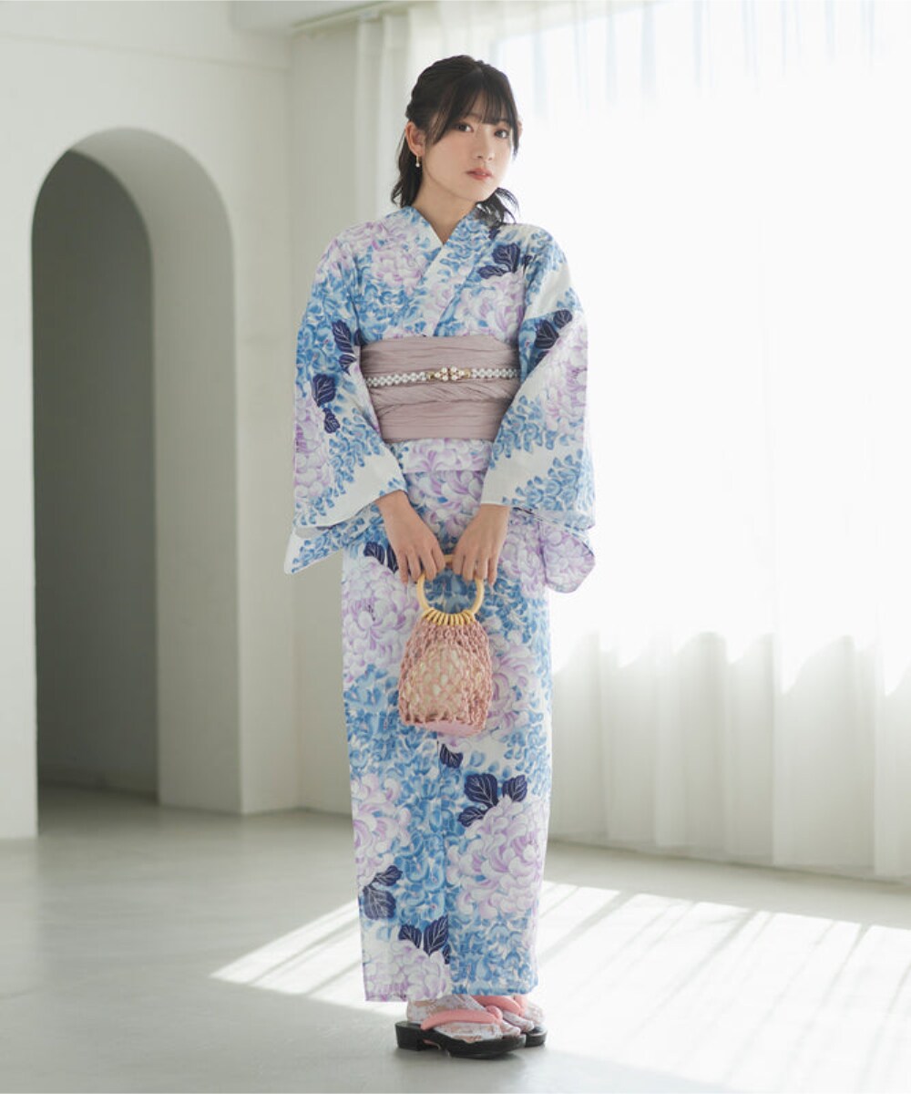 sugar クラシカルフラワーブーケ浴衣 兵児帯付き sugar クラシカル