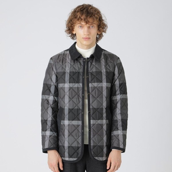 一部店舗限定】クレストブリッジチェックキルティングジャケット