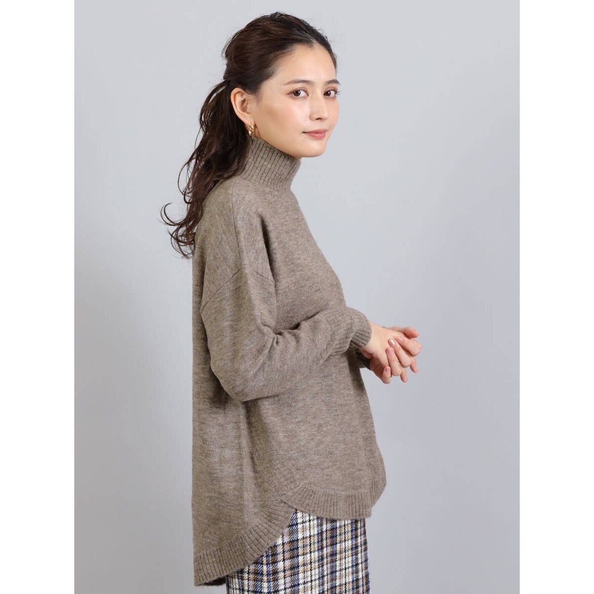 ミックスカラーハイネックニット | フェンネル(FENNEL) | マルイウェブ