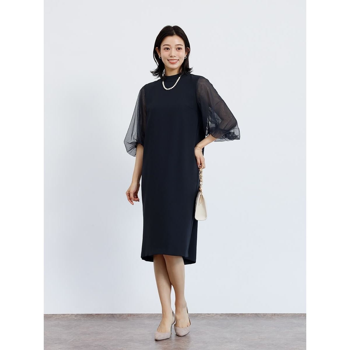 レイヤードライクフロントレースワンピース | フェンネル(FENNEL