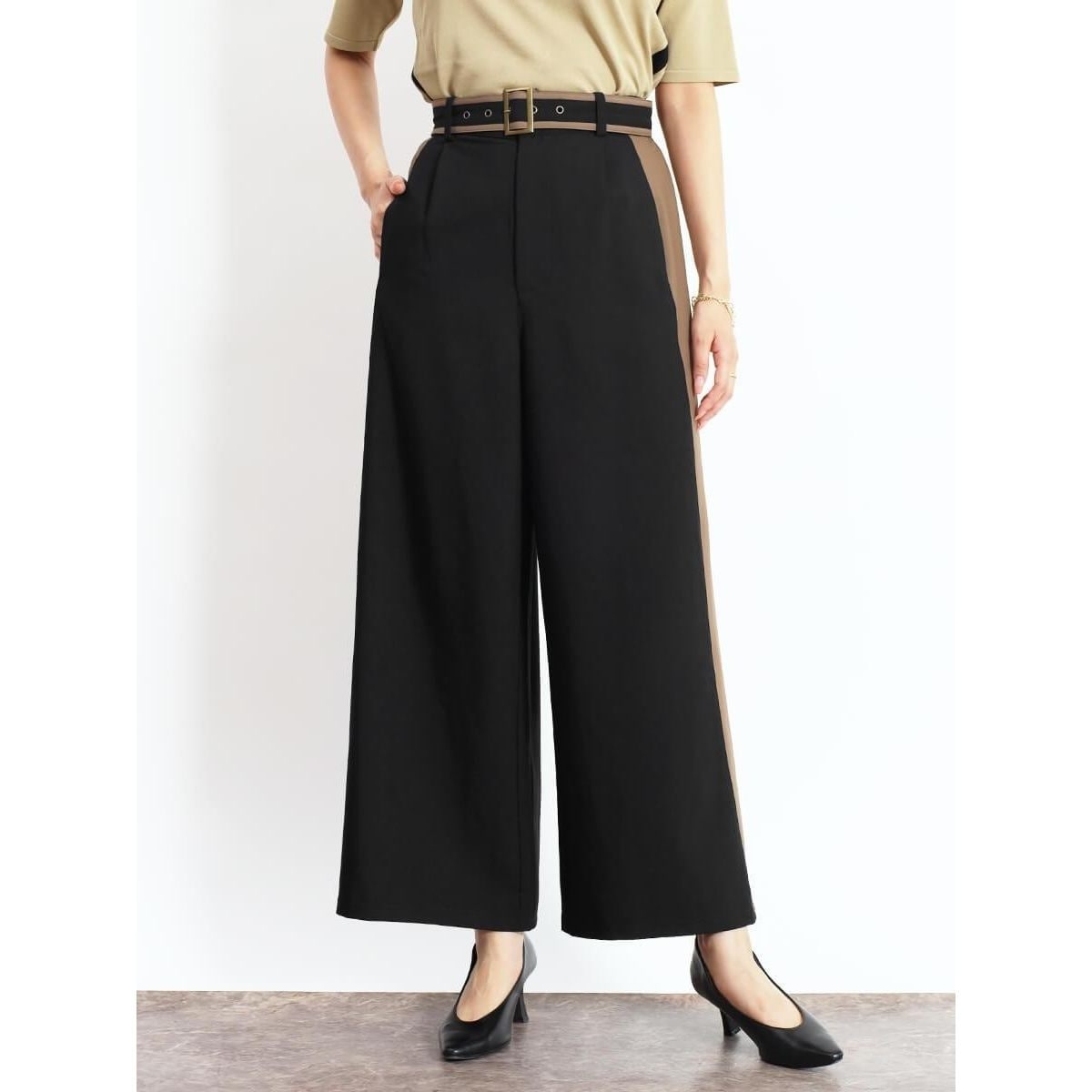 ダブルウエストリラクシーパンツ | フェンネル(FENNEL) | マルイウェブ