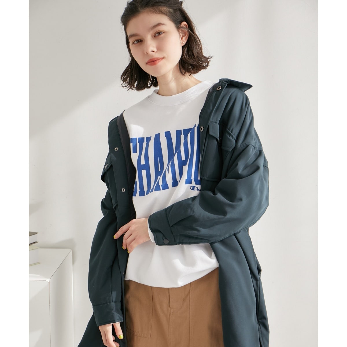 撥水加工/中わたシャツジャケット | ロペピクニック アール(ROPE