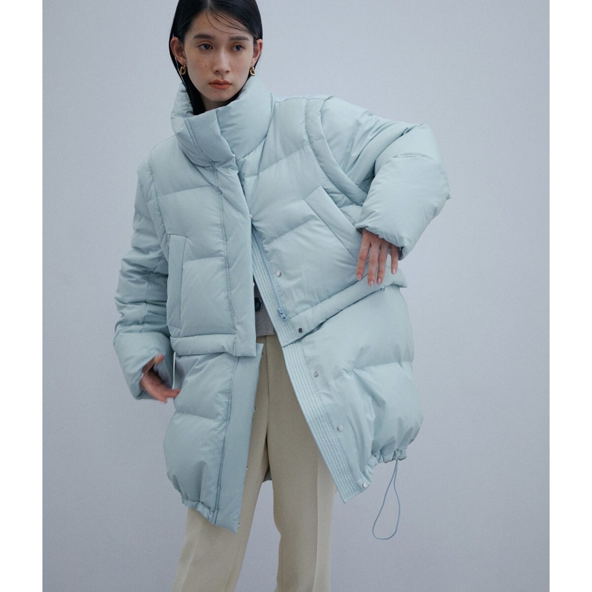 サステナブル・4WAY】ALLIEDダウンベストコート | アダムエロペ(ADAM