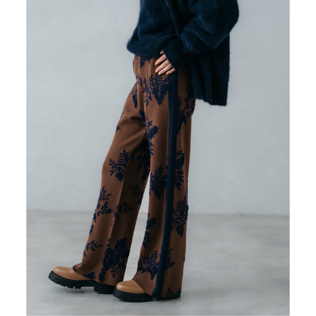 □【TOLIGHT×JOURNALSTANDARD】フラワージャガードパンツ | ジャーナル