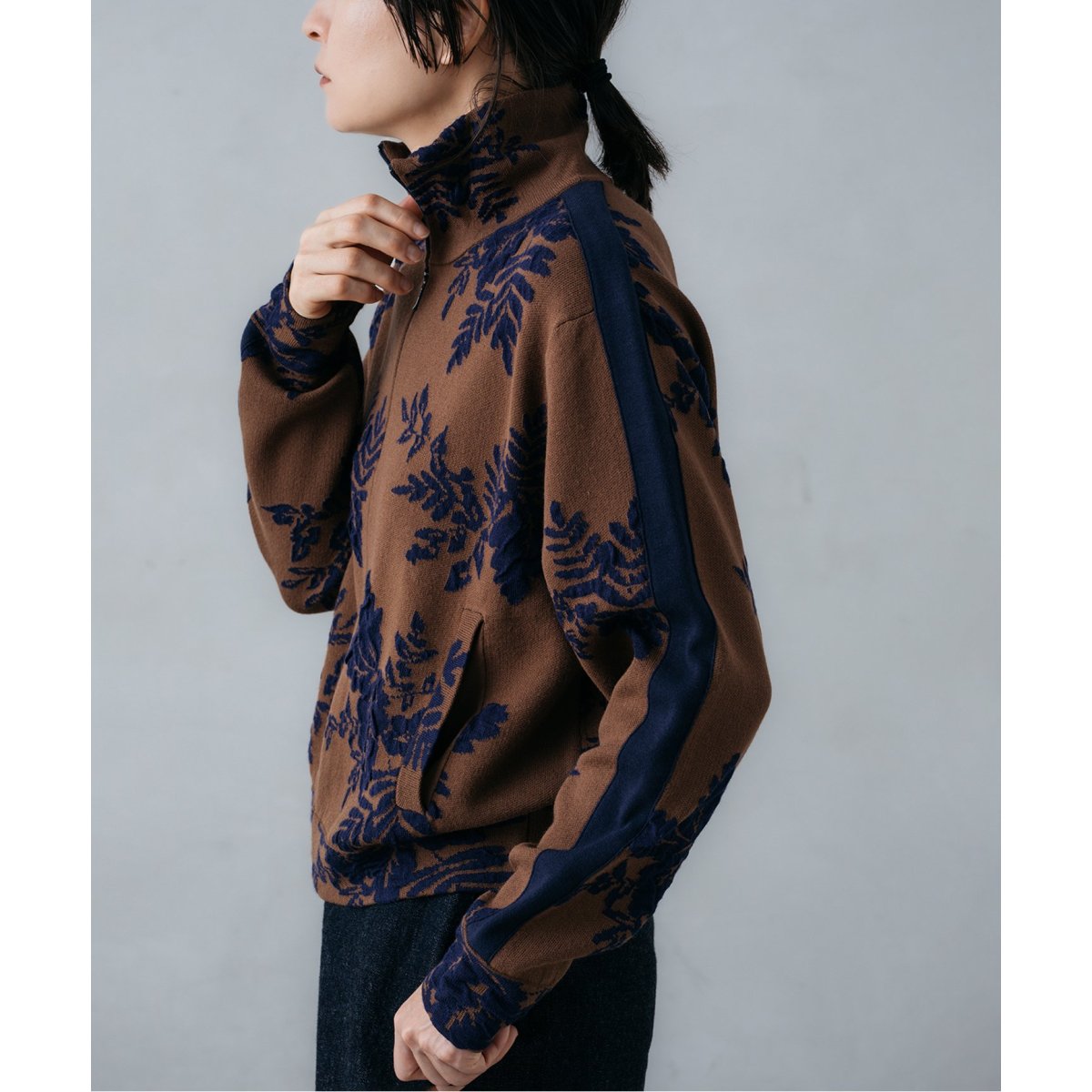 □【TOLIGHT×JOURNALSTANDARD】フラワージャガードジャケット